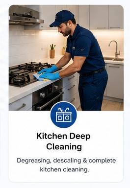 Kitchen Deep Cleaning Bright Facility Services
